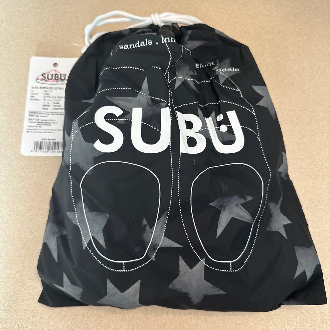 【韓国限定】SUBU⭐️Sandal Star★冬用サンダル星22〜23.5希少
