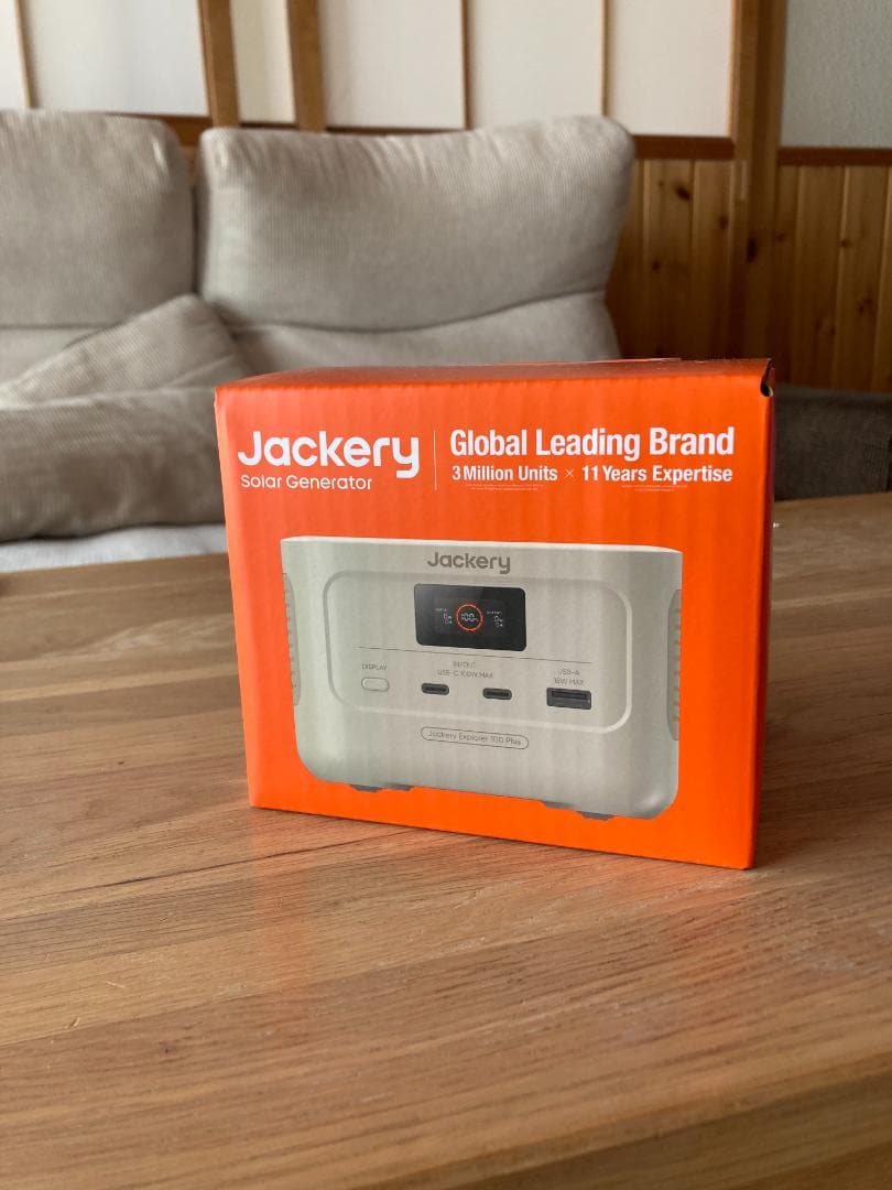 モバイルバッテリー Jackery Explorer 100 Plus