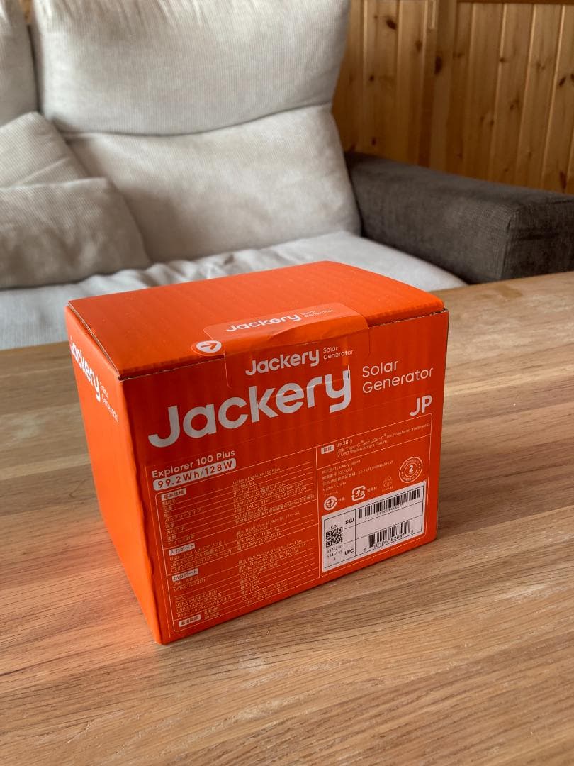 モバイルバッテリー Jackery Explorer 100 Plus