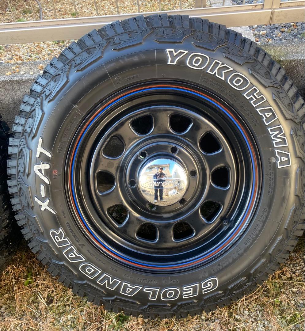 ハイエースDAYTONA15インチYokohamaGeolandar X-AT