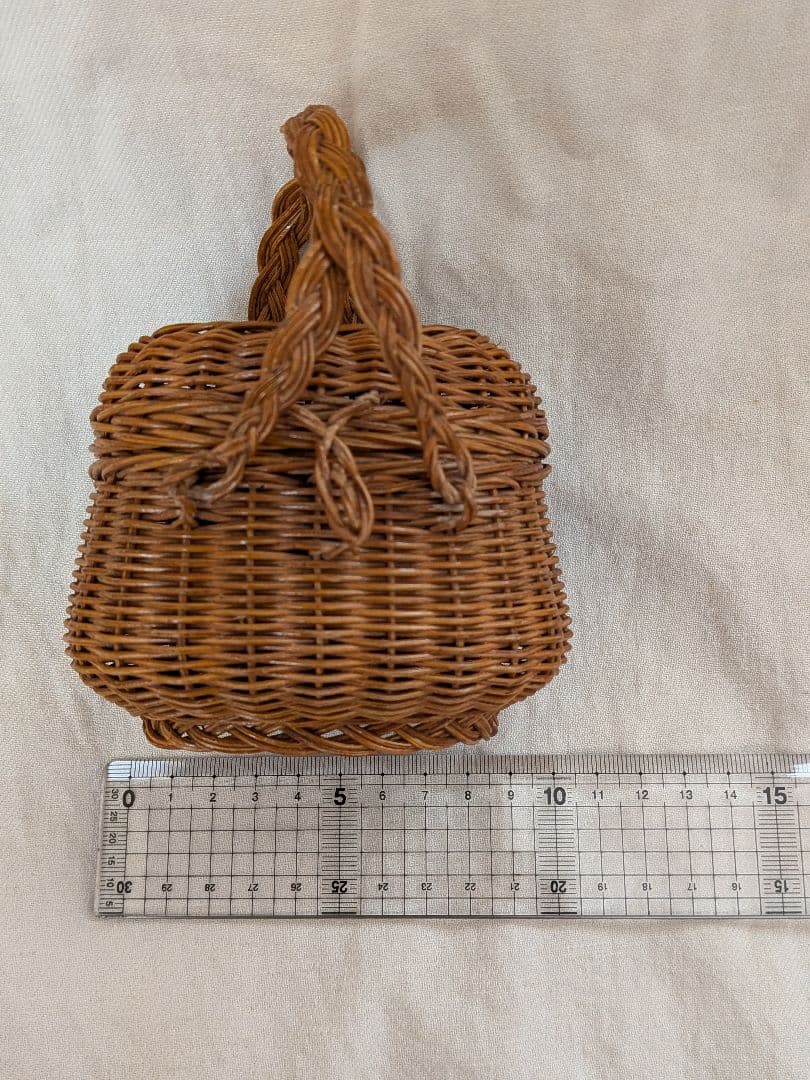 フランスアンティーク　アンティークドールパニエ　サックドフィヨンセ