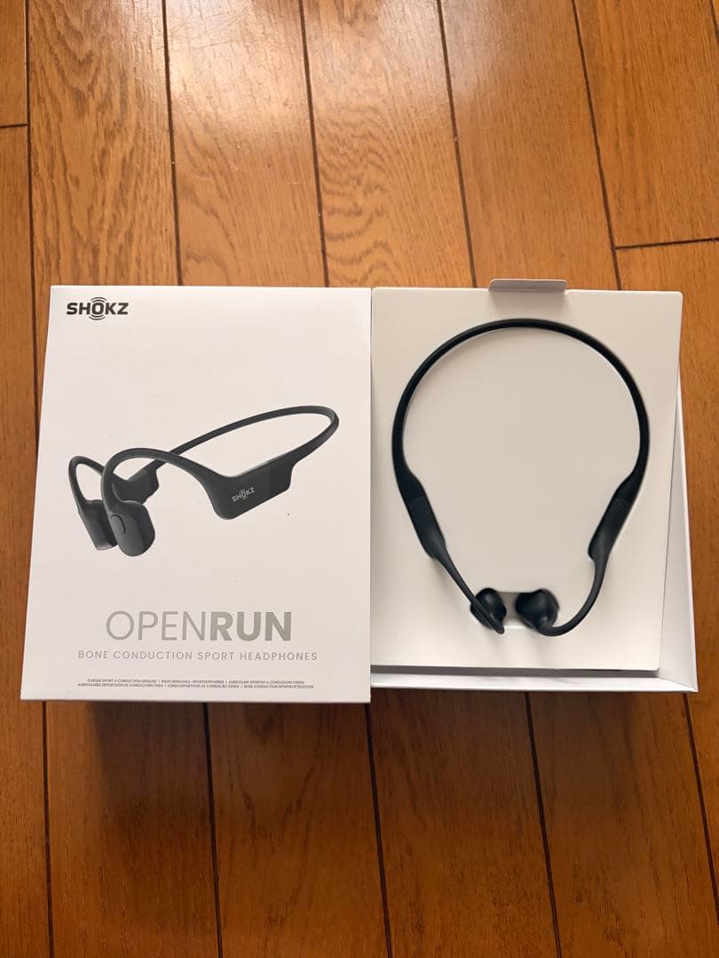 SHOKZ OPENRUN 骨伝導イヤホン　3回使用