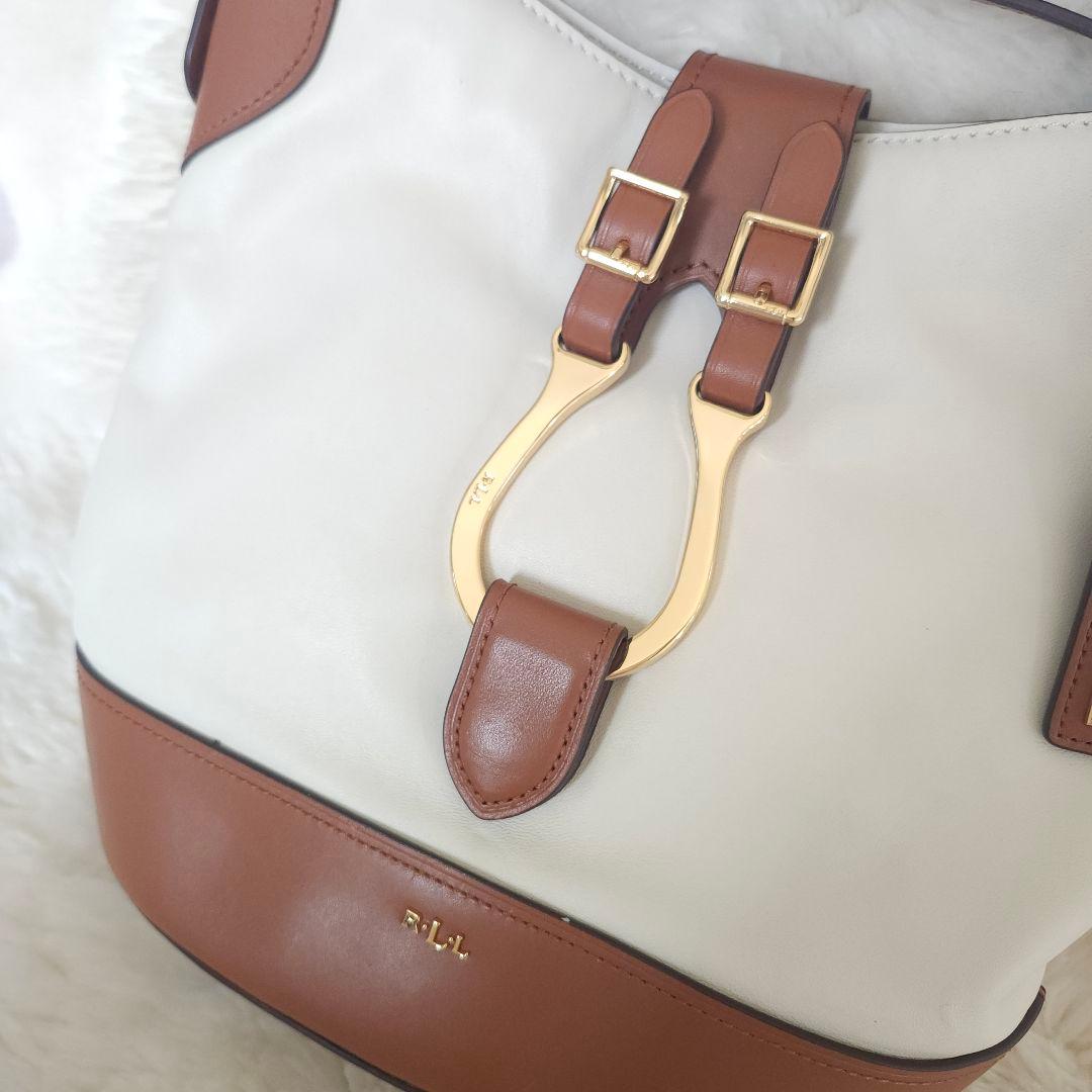 未使用タグ付きLAUREN RALPH LAUREN2WAYショルダーバッグ