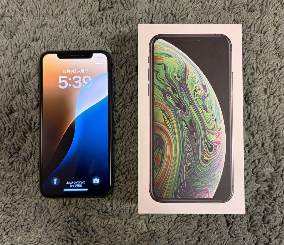 Apple iPhone XS スペースグレー 本体 256GB