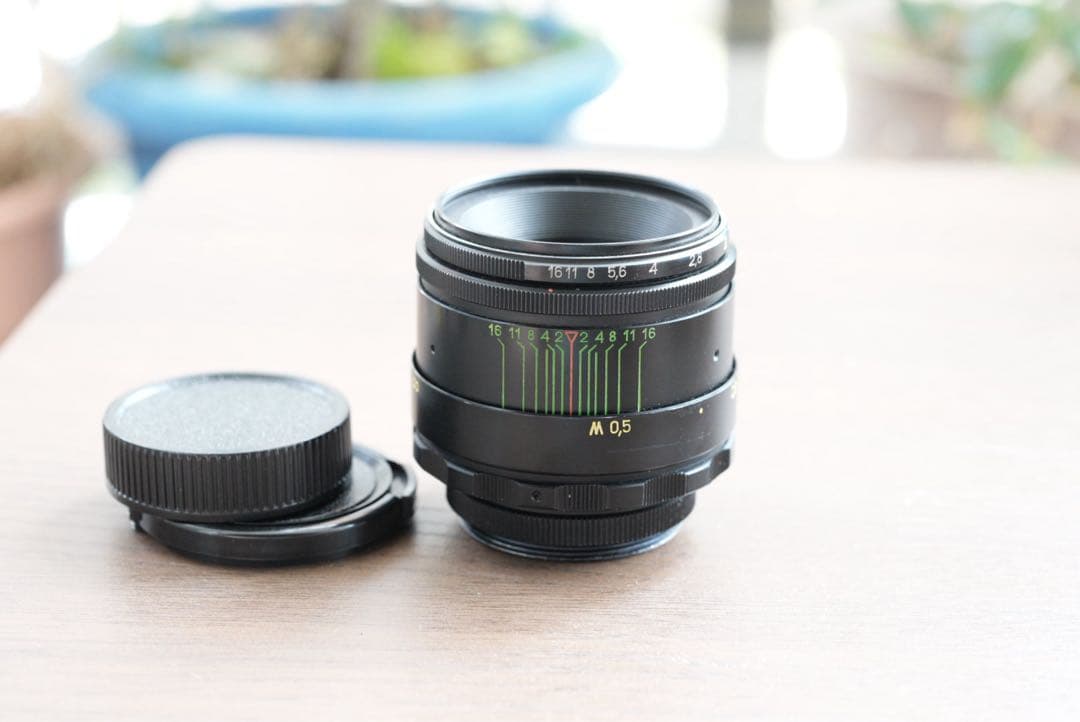 分解清掃済 Helios-44-2 58mm f2 ぐるぐるボケ 16