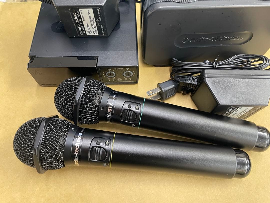 audio-technica 赤外線ワイヤレスマイクセット　CR7000セット