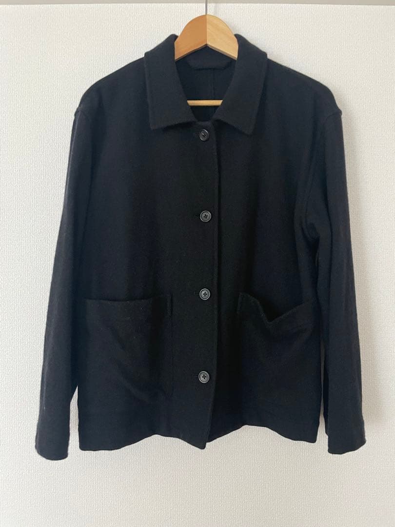 MARGARET HOWELL ウールジャケット ネイビー sizeⅡ