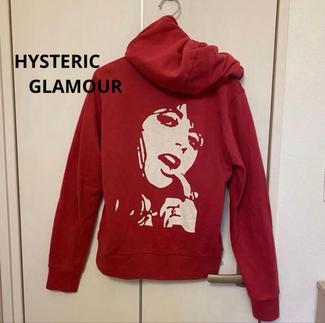 HYSTERIC GLAMOR ジップアップパーカー ヒスガール