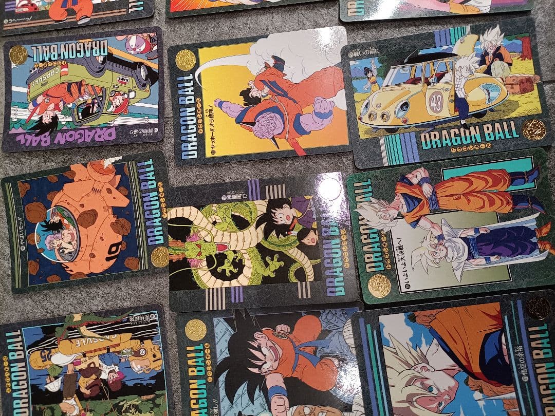 ドラゴンボール ビジュアルアドベンチャー　カードダス45枚セット　まとめ