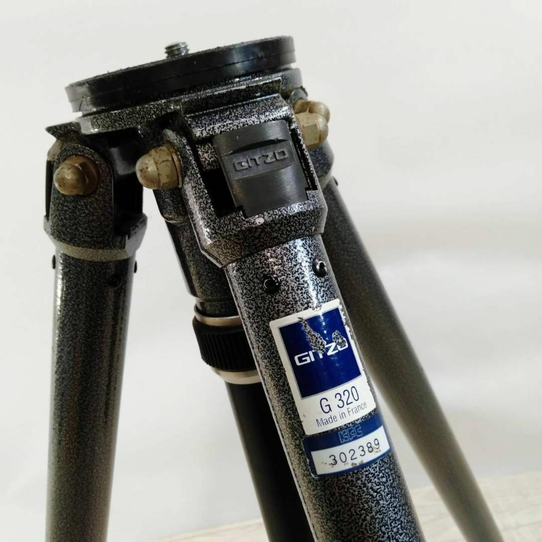 【良品】GITZO ジッツオ 三段カメラ用三脚 G320