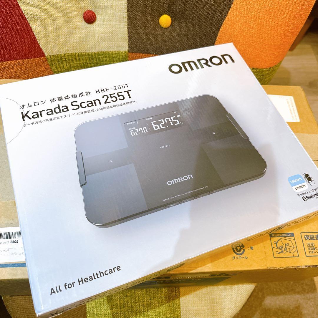 オムロン 体重体組成計 HBF-255T-BK 黒
