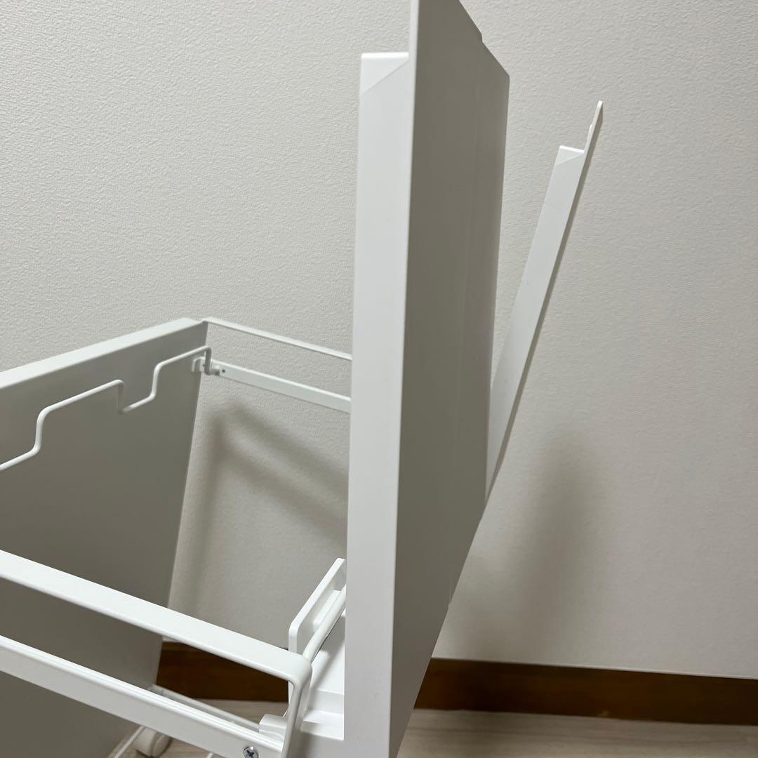 山崎実業 tower タワー 目隠し分別ダストワゴン 3分別