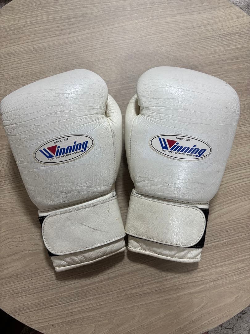 Winning ボクシンググローブ 12オンス ホワイト