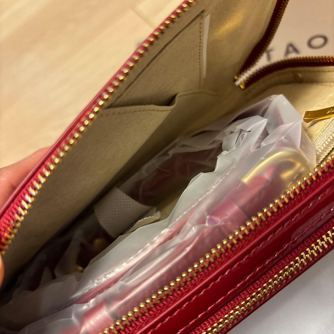 【新品未使用】ATAO アミュレット　ショルダーバッグ　ルビー　アタオ