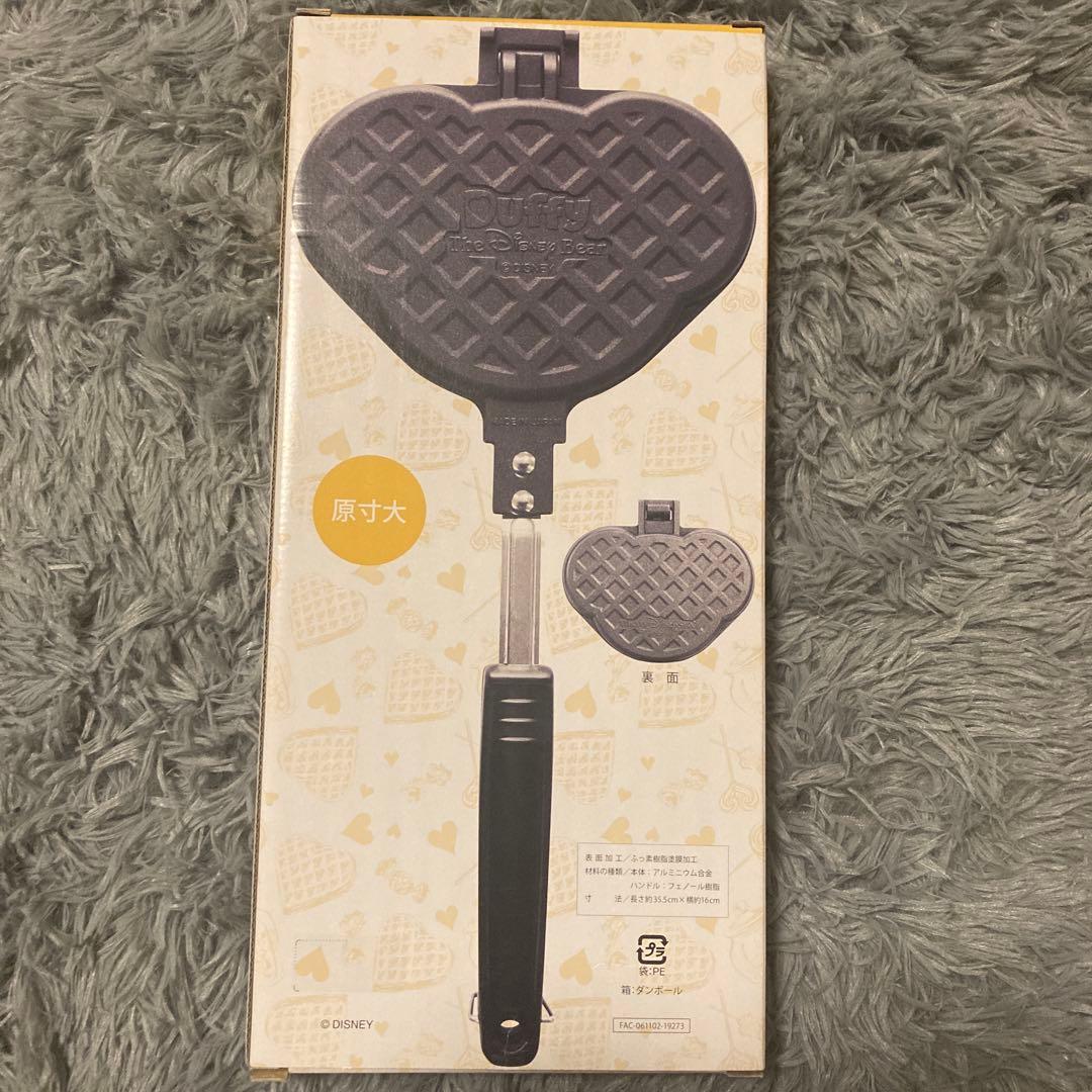 【新品未使用】ディズニー　ダッフィー　ワッフルメーカー