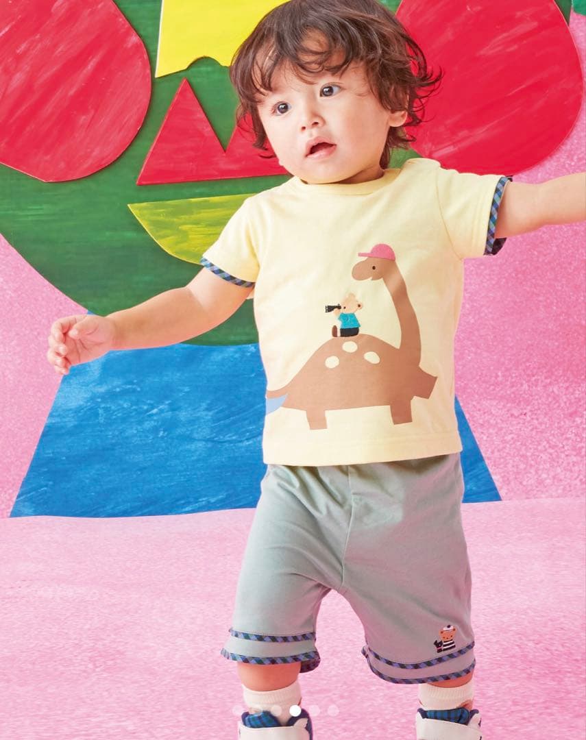 美品　ファミリア　familiar Tシャツ　100