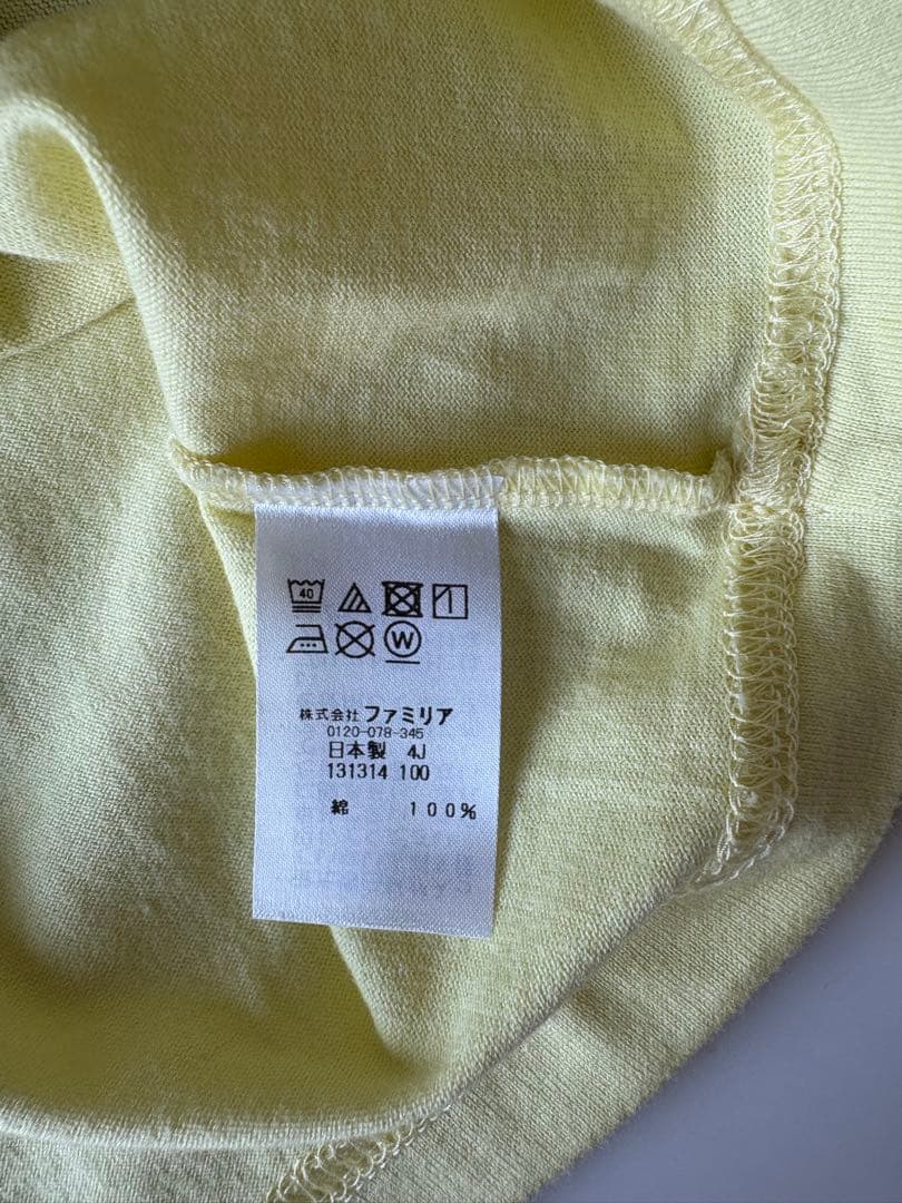 美品　ファミリア　familiar Tシャツ　100