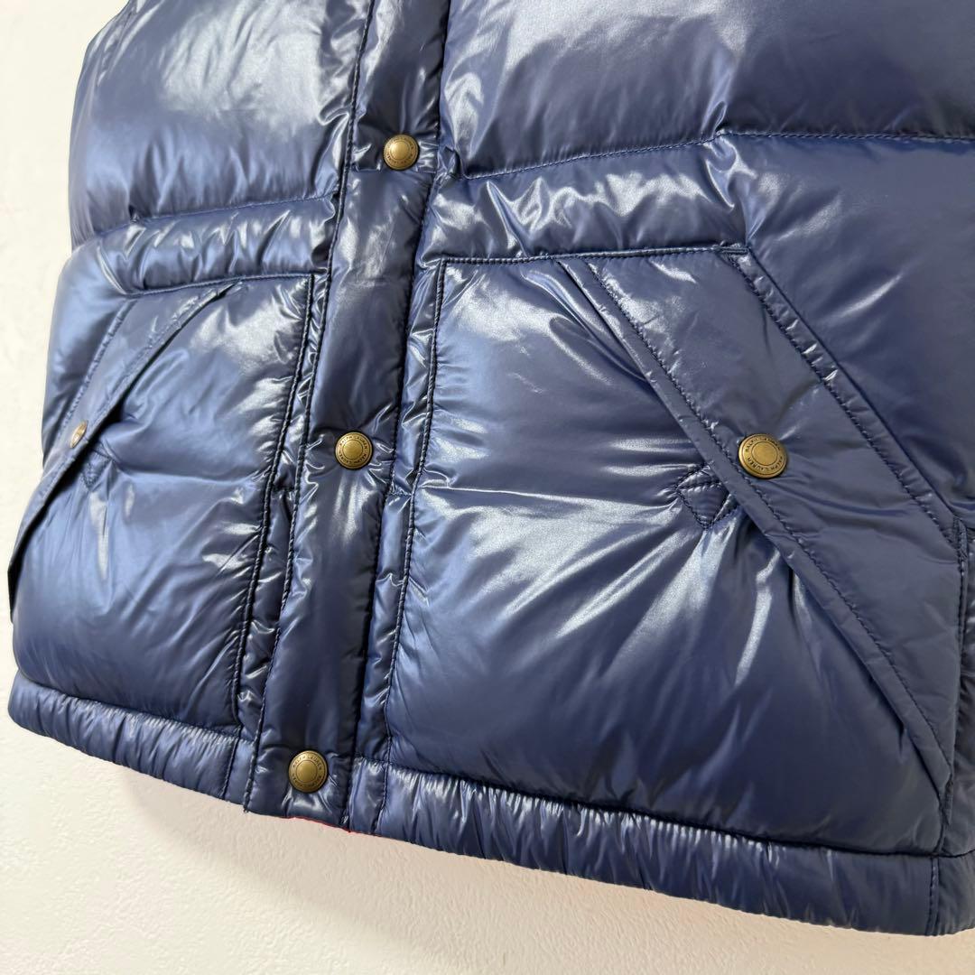 POLO★ポロラルフローレン★ダウンベスト★リバーシブル★赤↔︎ネイビー/紺★SM