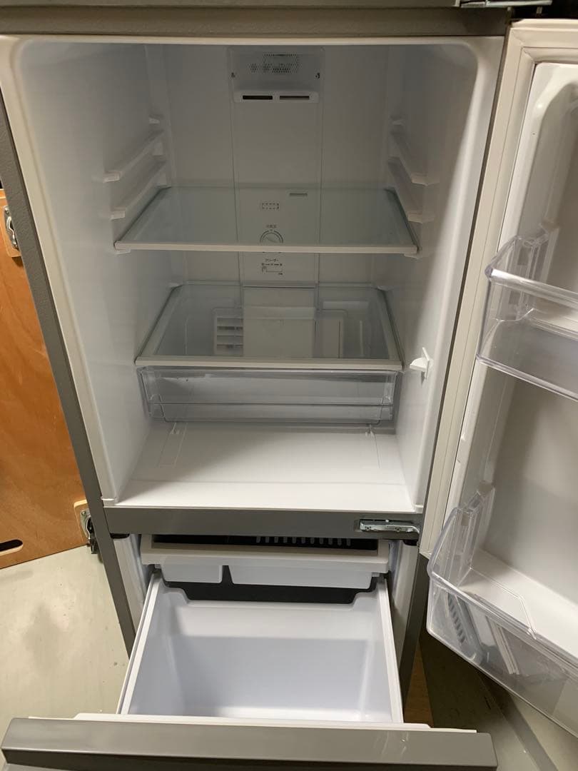 冷蔵庫 アクア AQUA 2021年 右開き2ドア AQR-13K(S)大阪限定