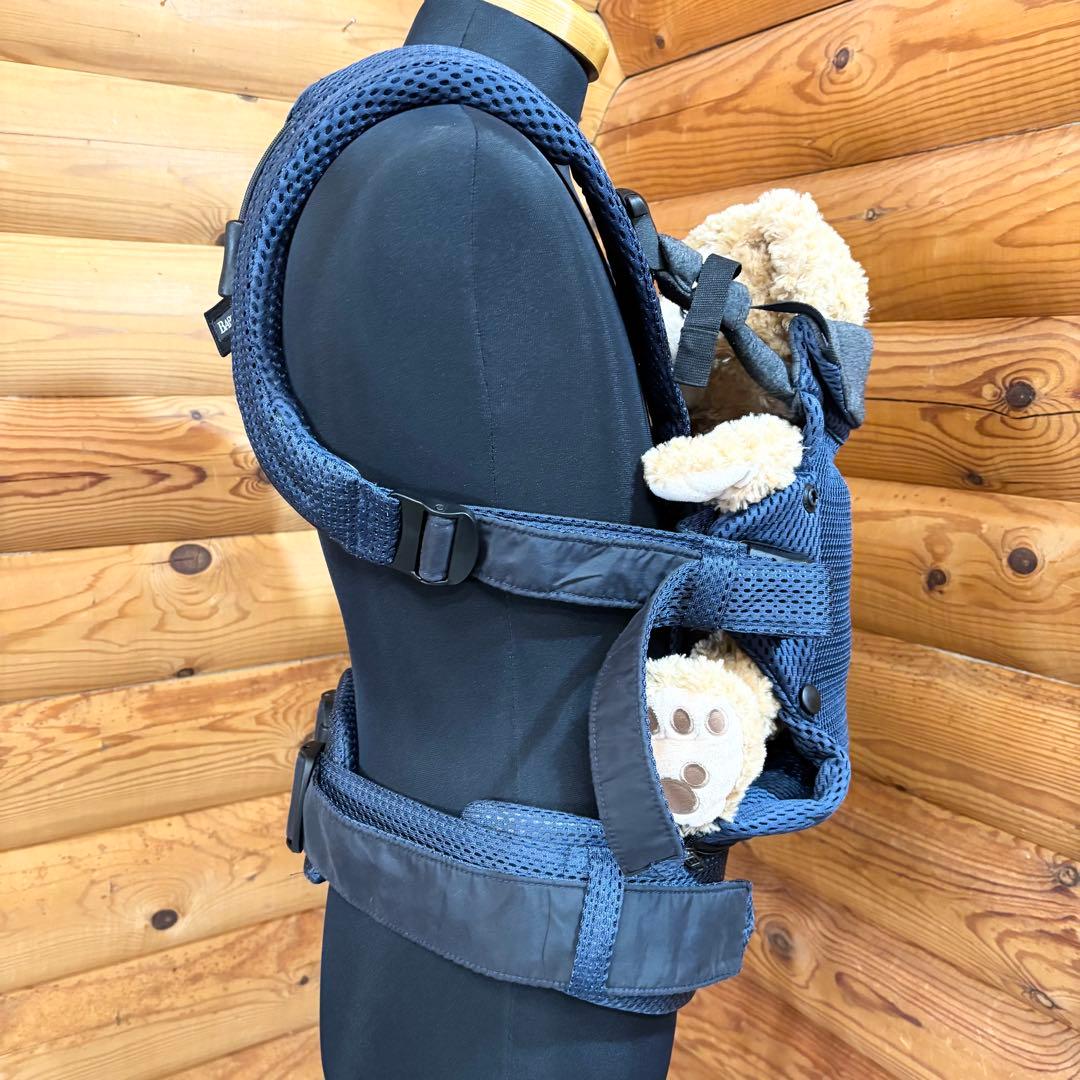 【美品】BABYBJÖRN HARMONY ネイビーブルー 抱っこ紐