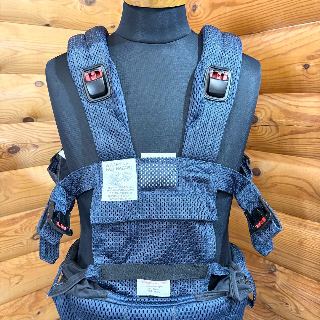 【美品】BABYBJÖRN HARMONY ネイビーブルー 抱っこ紐