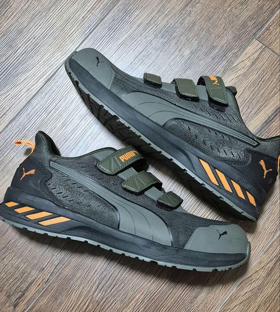 PUMA　安全靴　グライドオリーブ　27cm