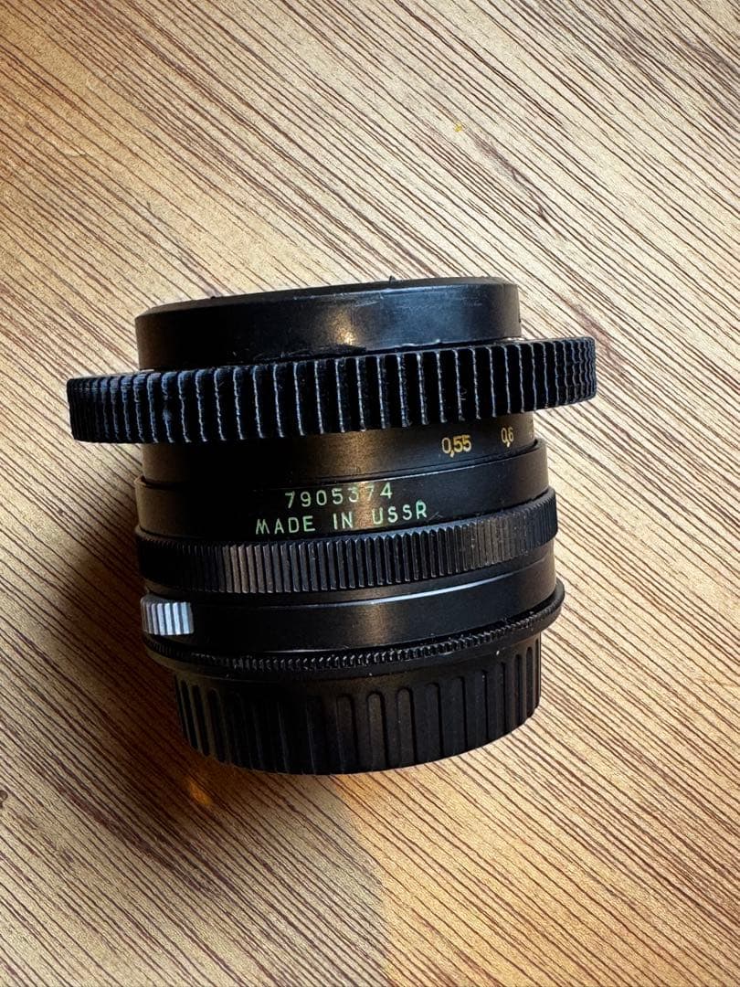 Helios 44-2 58mm f/2 レンズ CINE-MOD EFマウント