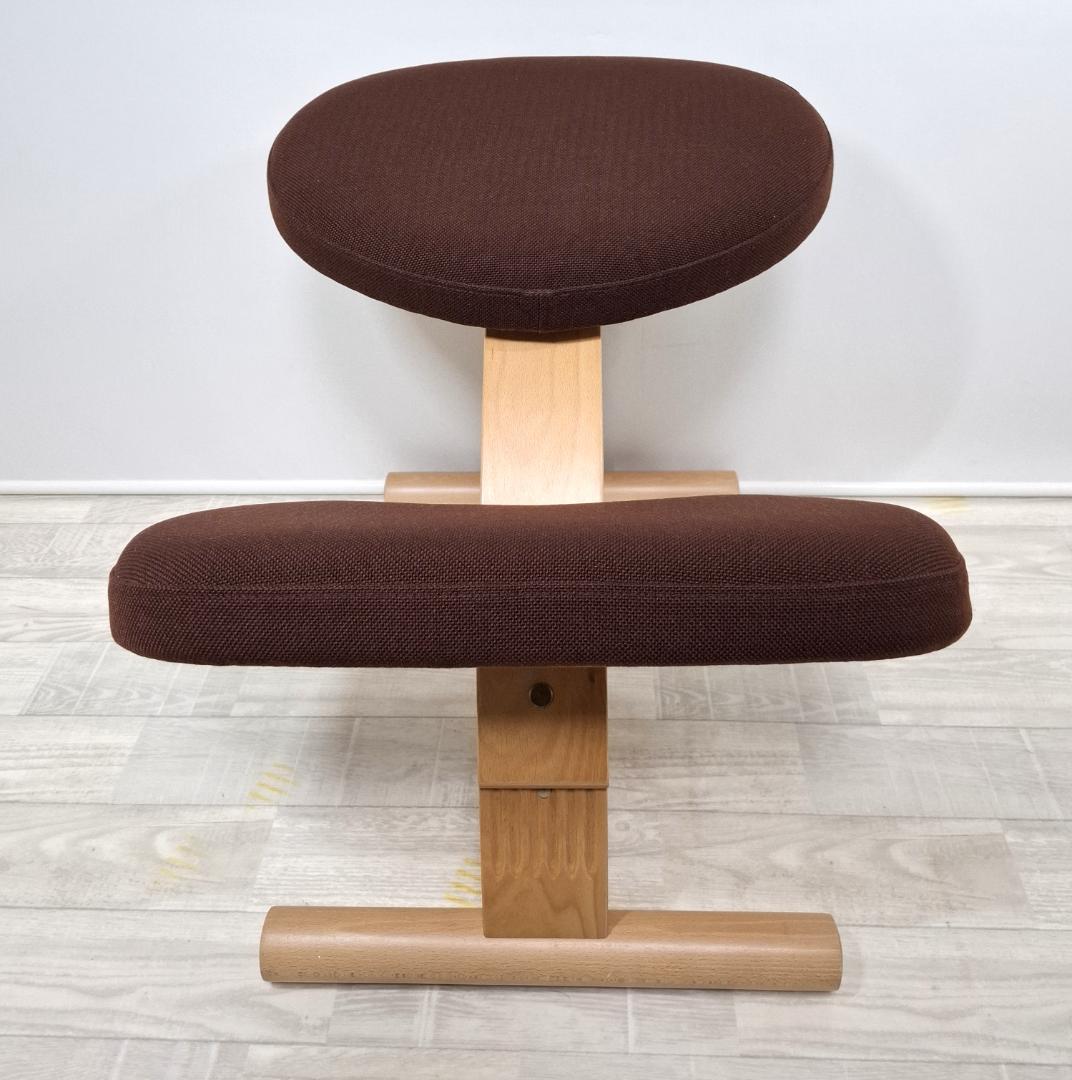 美品！★サカモトハウス★バランスチェア バランスイージー★専用カバー付★リボ社