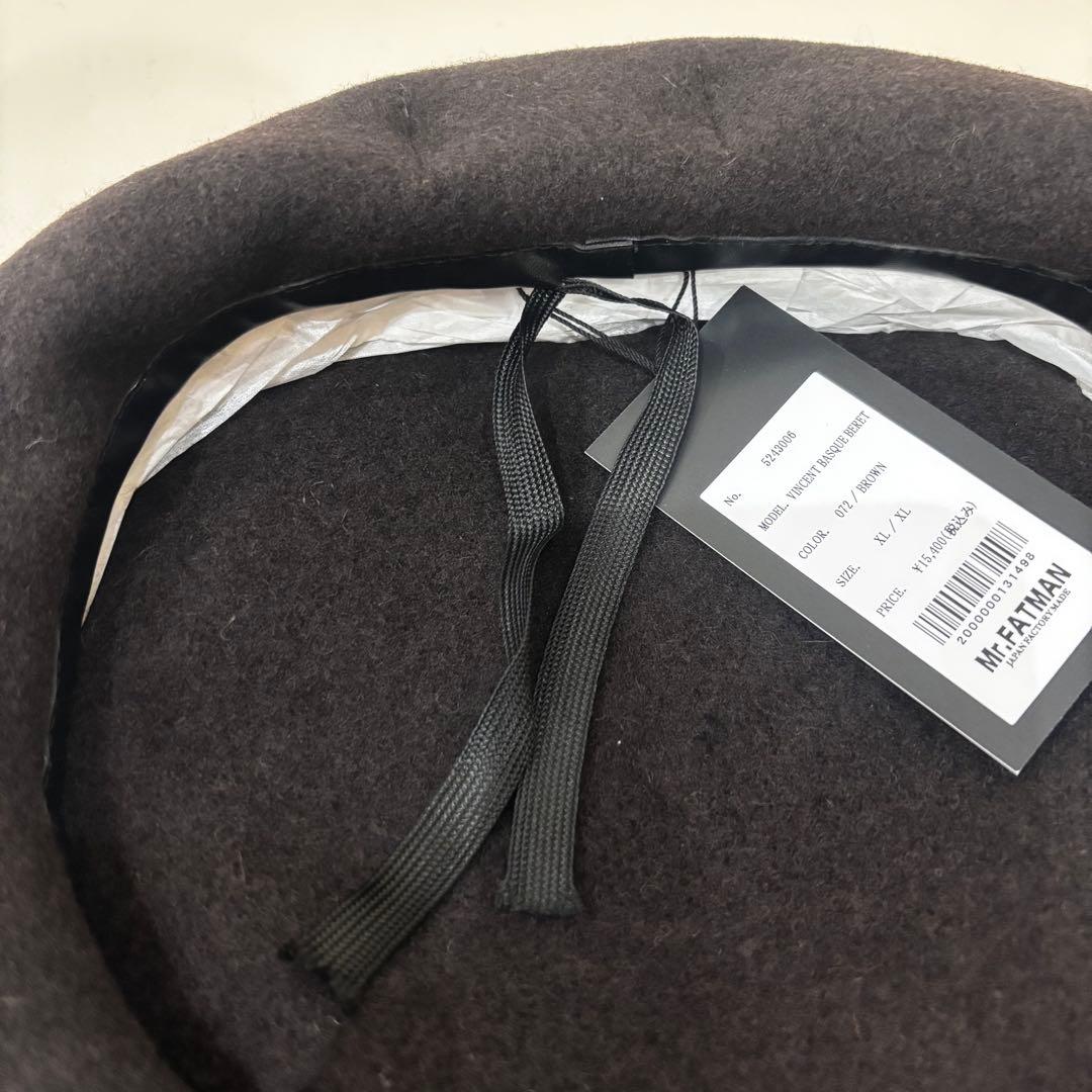 新品【Mr.FATMAN】ファットマン　VINCENT BASQUE ベレー帽