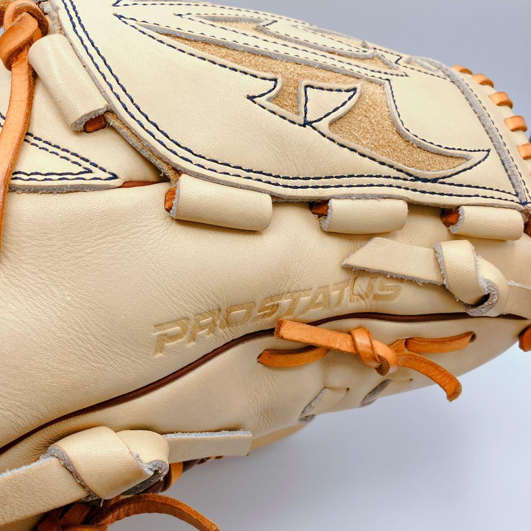 【美品】ZETT プロステイタス 軟式 投手用グローブ　オーダー　藤浪モデル