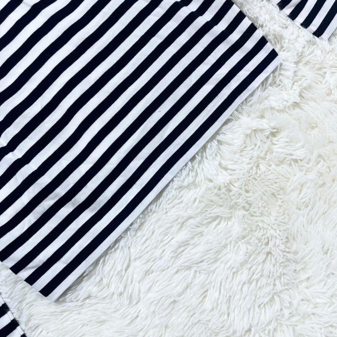 コム デ ギャルソン Tシャツ 綿100％ Lサイズ ボーダー 日本製