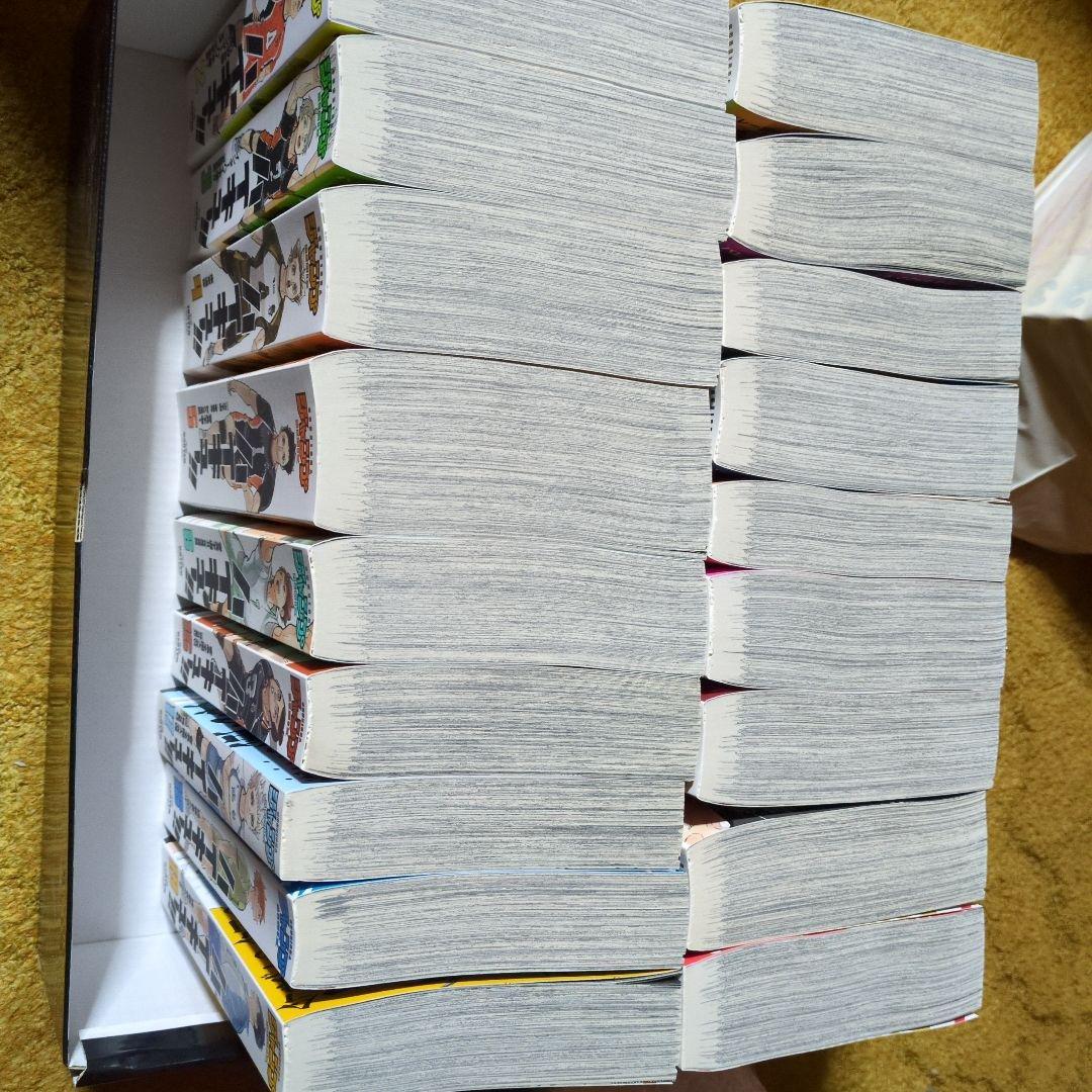 〇*様 【再出品】ハイキュー!!リミックス版　2巻から19巻セット　特典付き