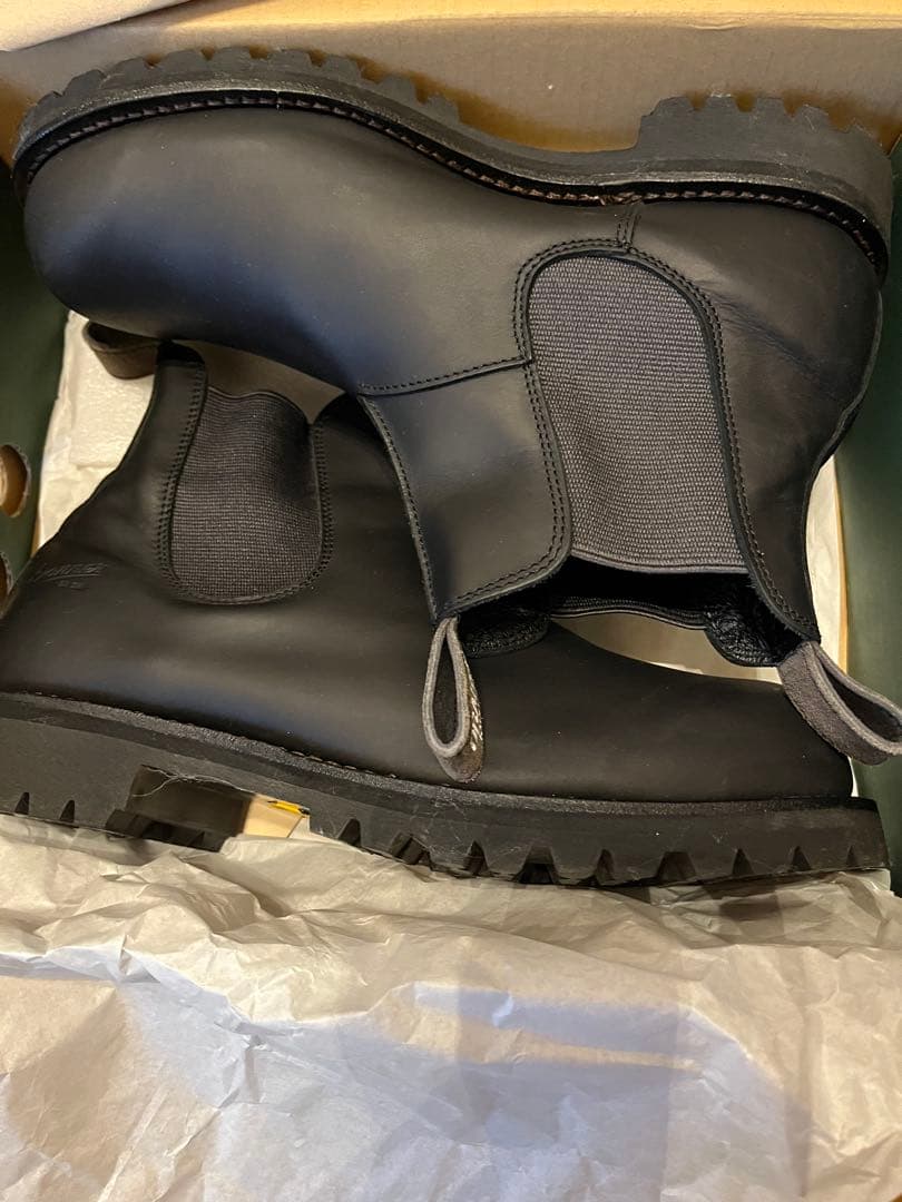 DANNER × Orange 別注 WP サイドゴア ブーツ 黒 27,5