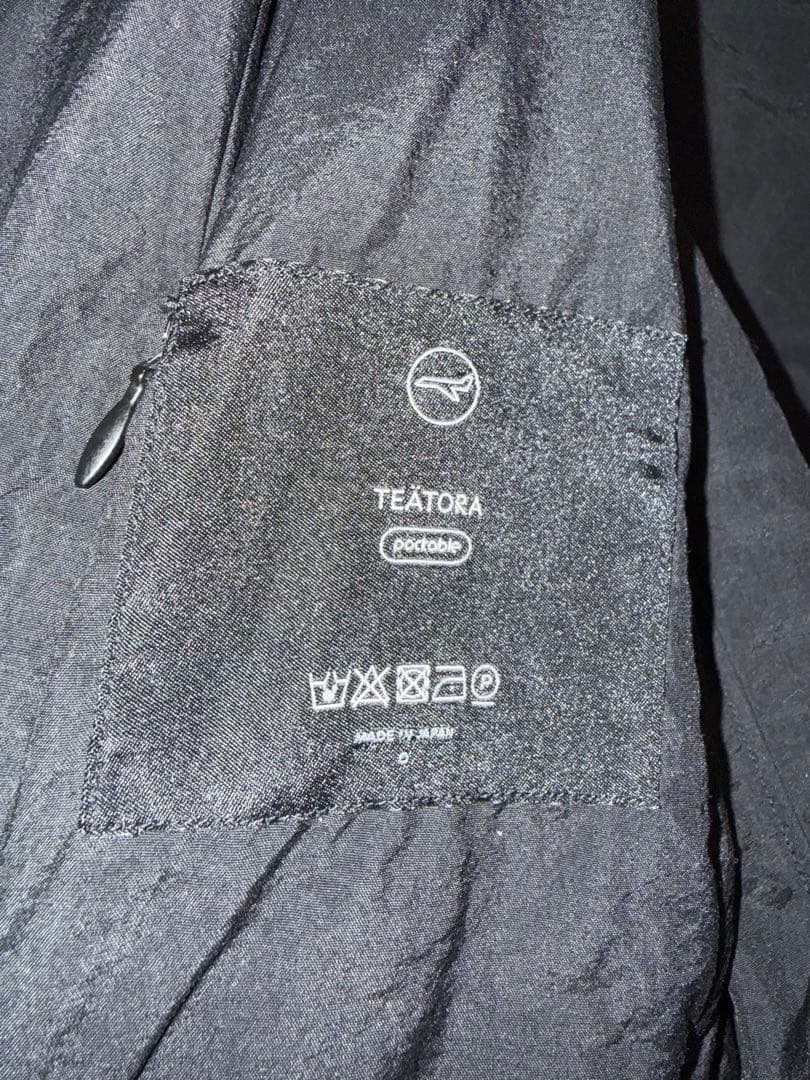 テアトラ　デバイスジャケットブラック　サイズ1