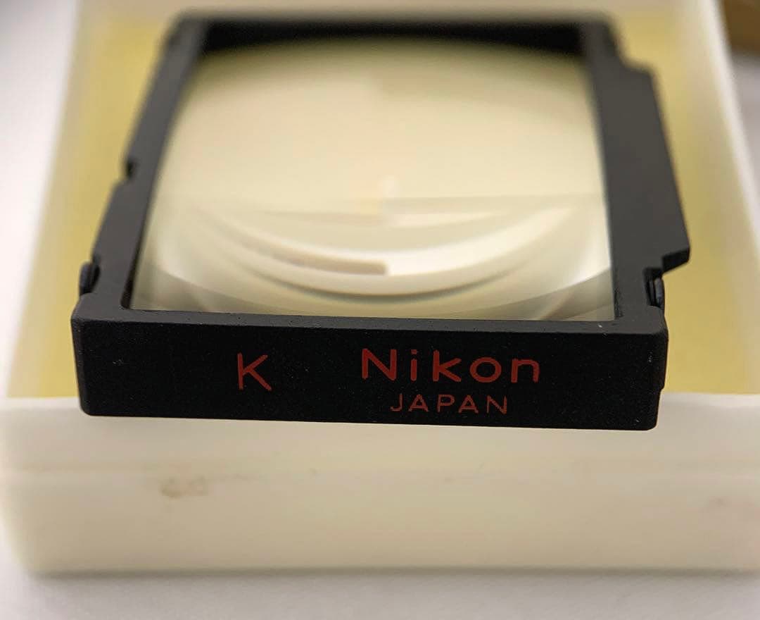 Nikon F3用 フォーカシングスクリーン K、J、U 計3枚