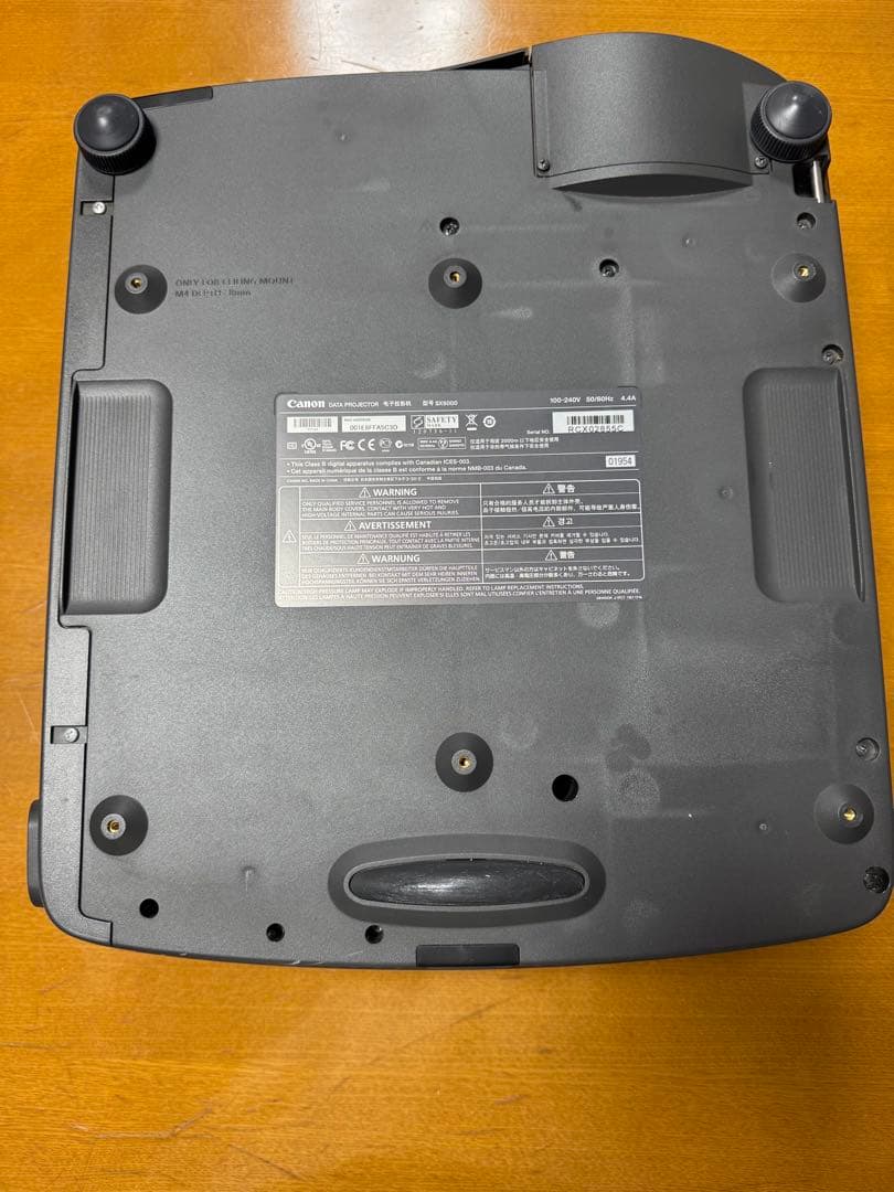 Canon REALiS SX6000プロジェクター取り付け金具付き