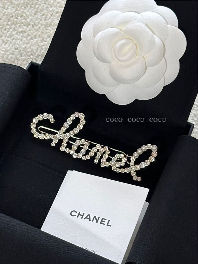 CHANEL シャネル　バレッタ　　　　　　　　　新品未使用　へアクリップ