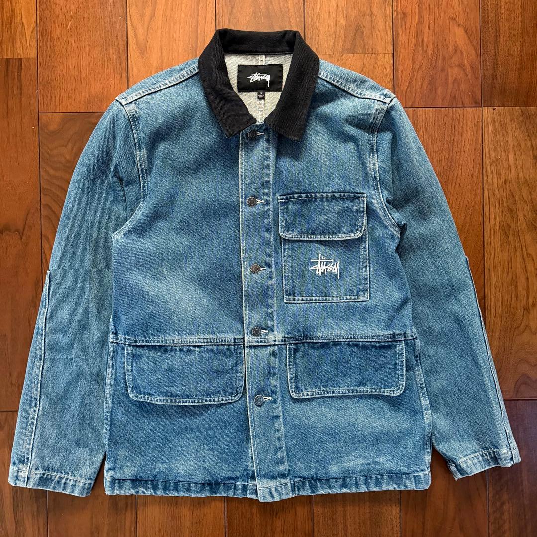 Stussy ステューシー デニムカバーオール Sサイズ