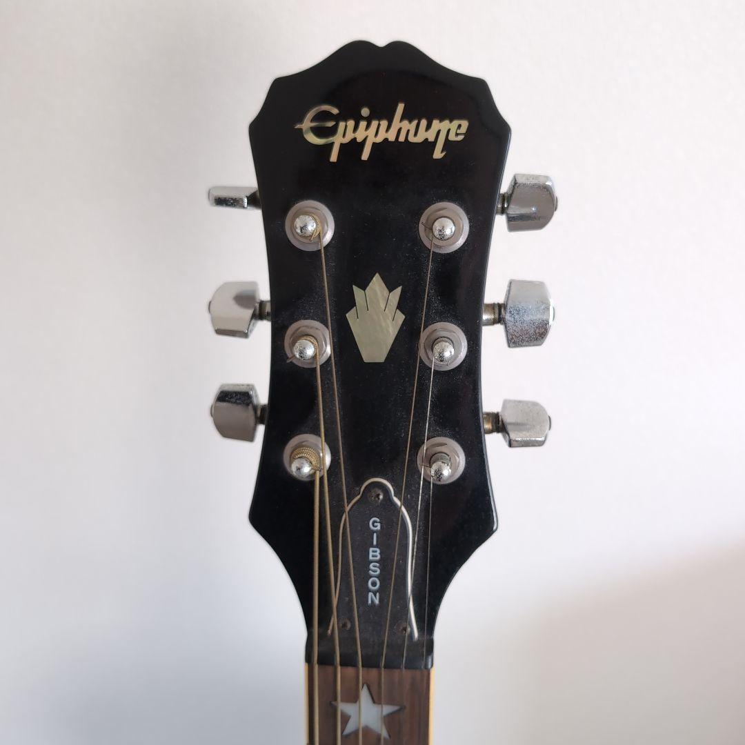 Epiphone ブラックアコースティックギター