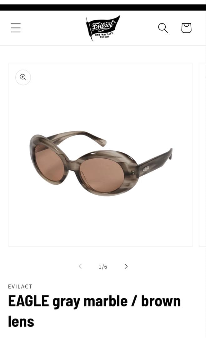 evil act イーブルアクト サングラス