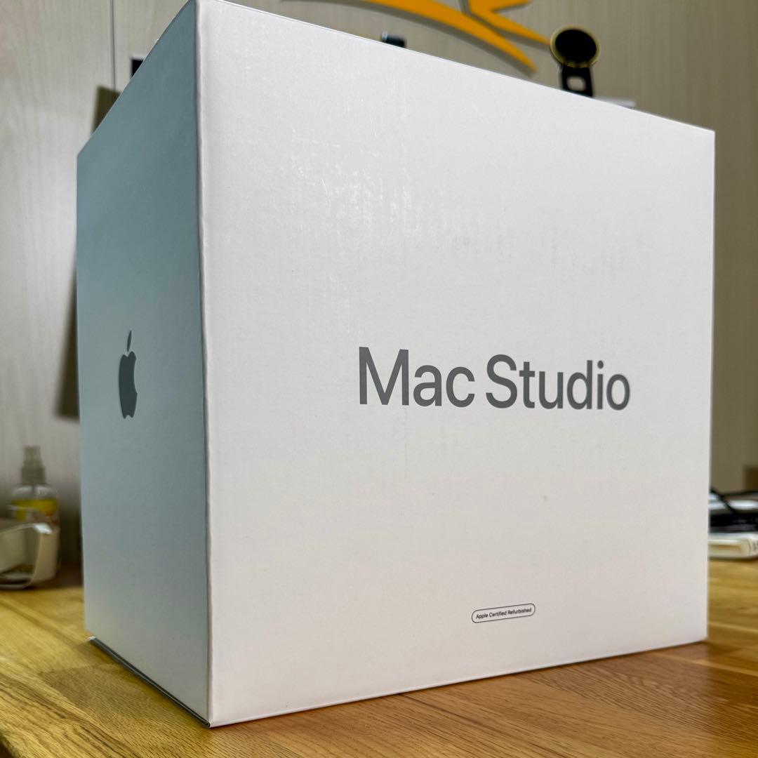 Macデスクトップ Mac Studio M1 Max/10CPU/24GPU/32GB/512GB