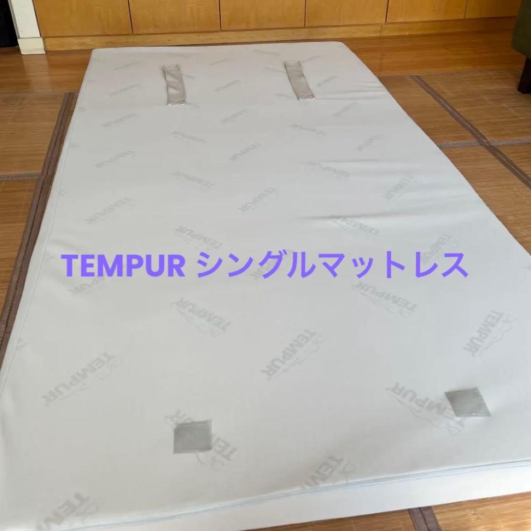 TEMPUR シングル マットレス（三つ折り） 保存袋付
