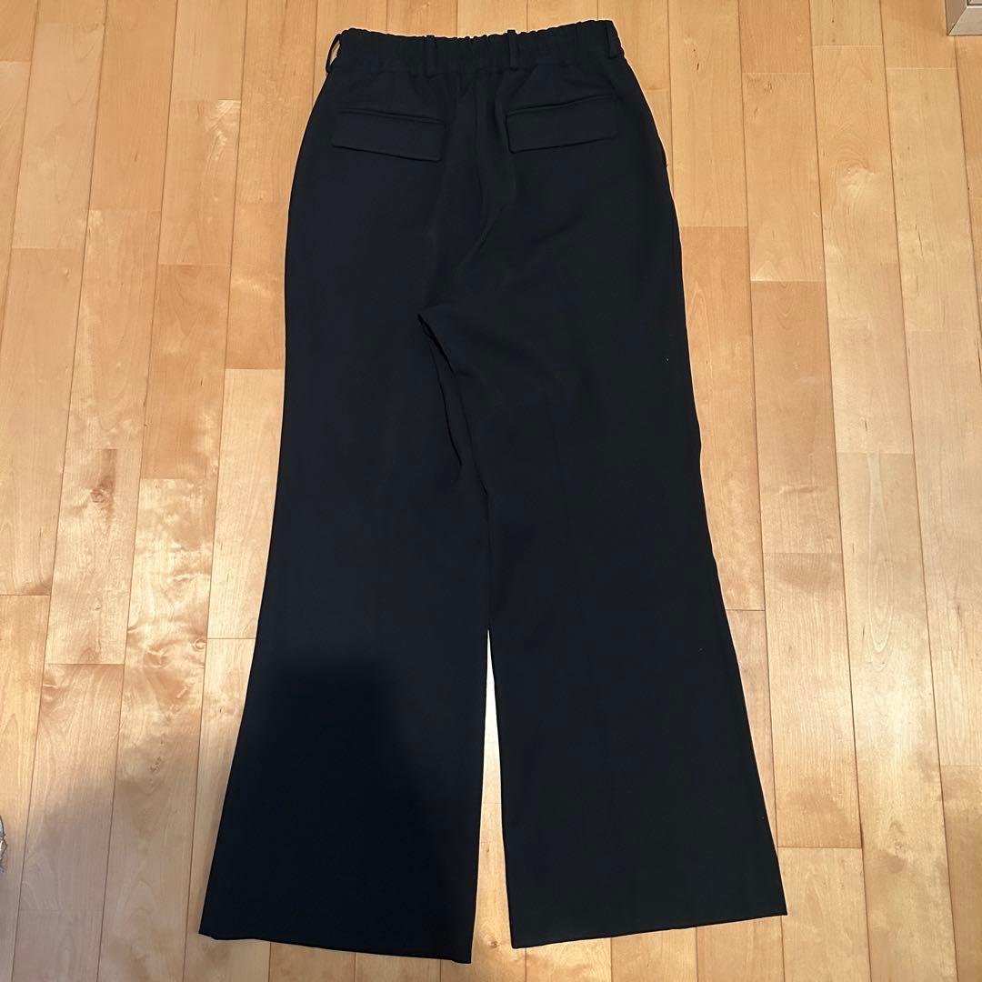 Sublations wool flare slacks フレアスラックス