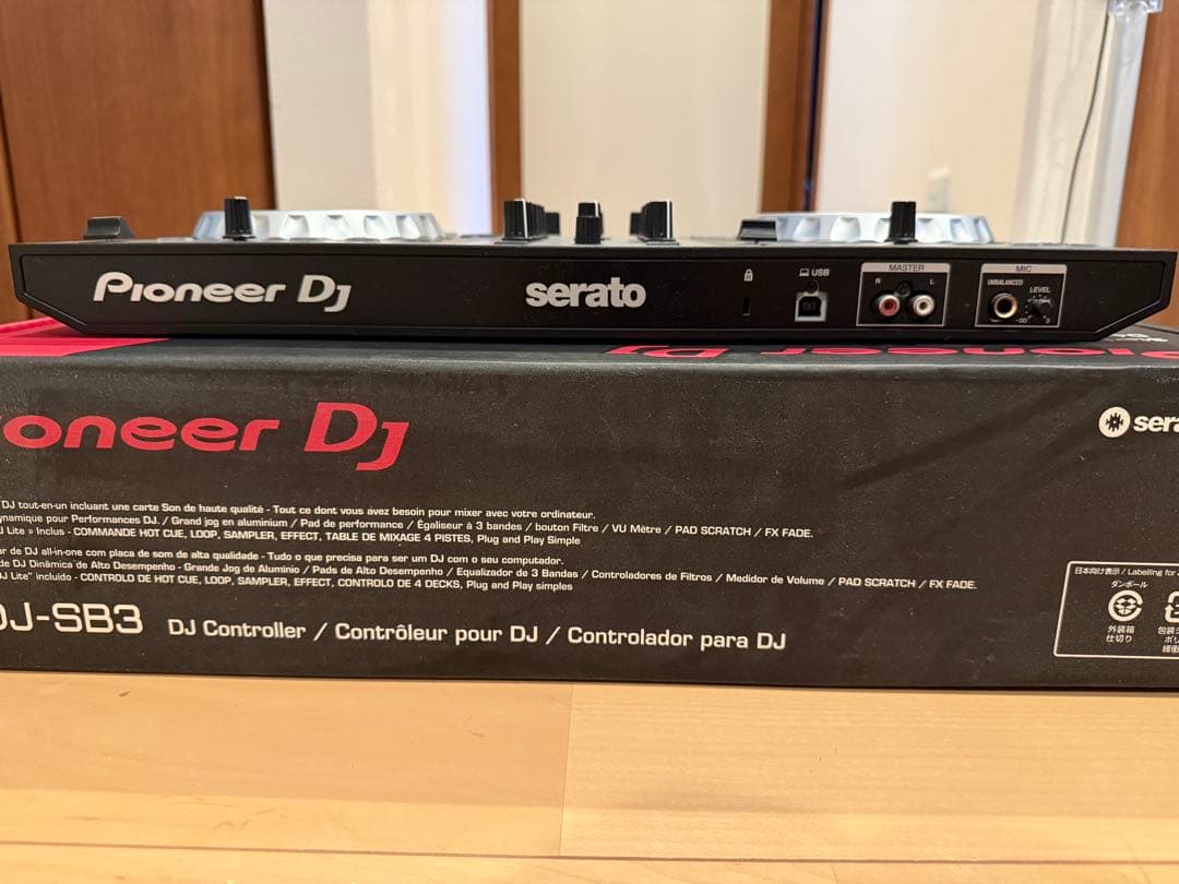 Pioneer DDJ-SB3 【出入力ケーブル付き！】