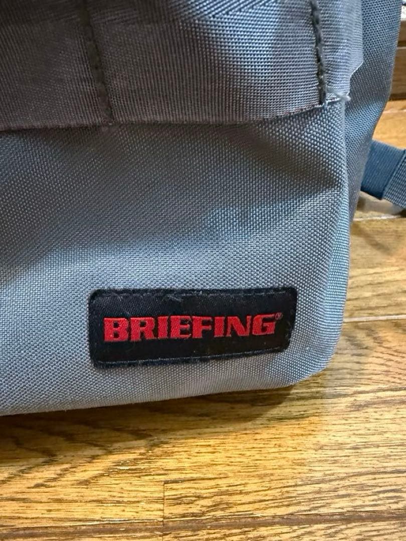 BRIEFING グレー バックパック　美品