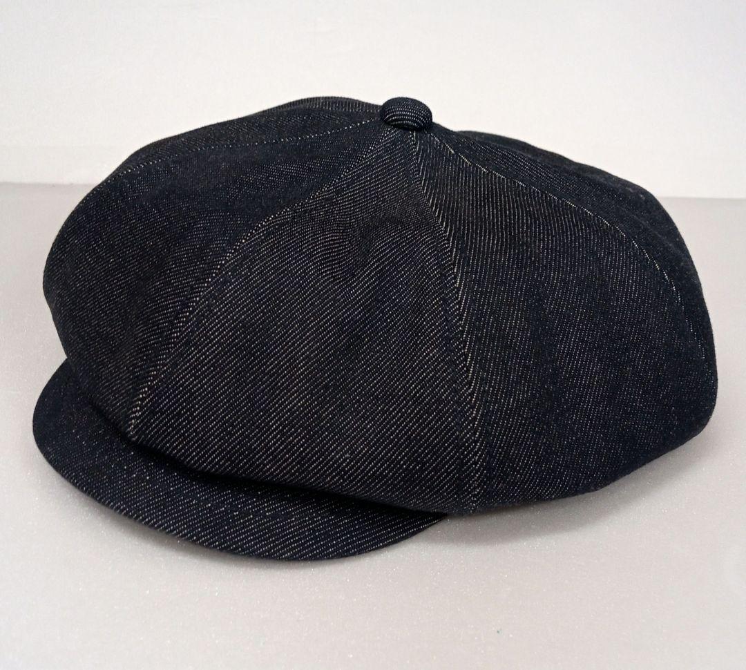 新品未使用 エヴィスデニムキャスケット EVISU ハンチング 帽子 キャップ