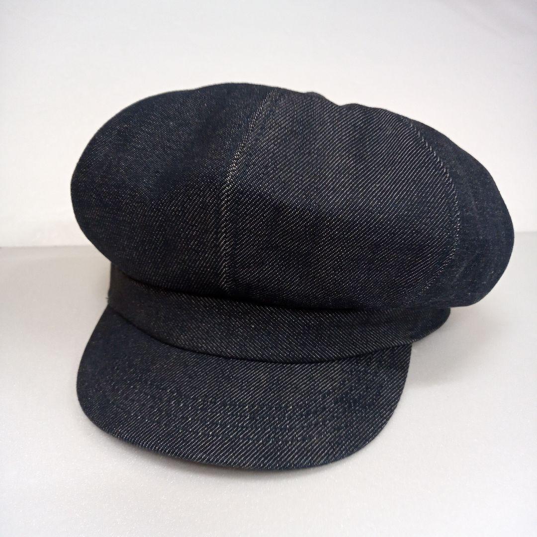 新品未使用 エヴィスデニムキャスケット EVISU ハンチング 帽子 キャップ