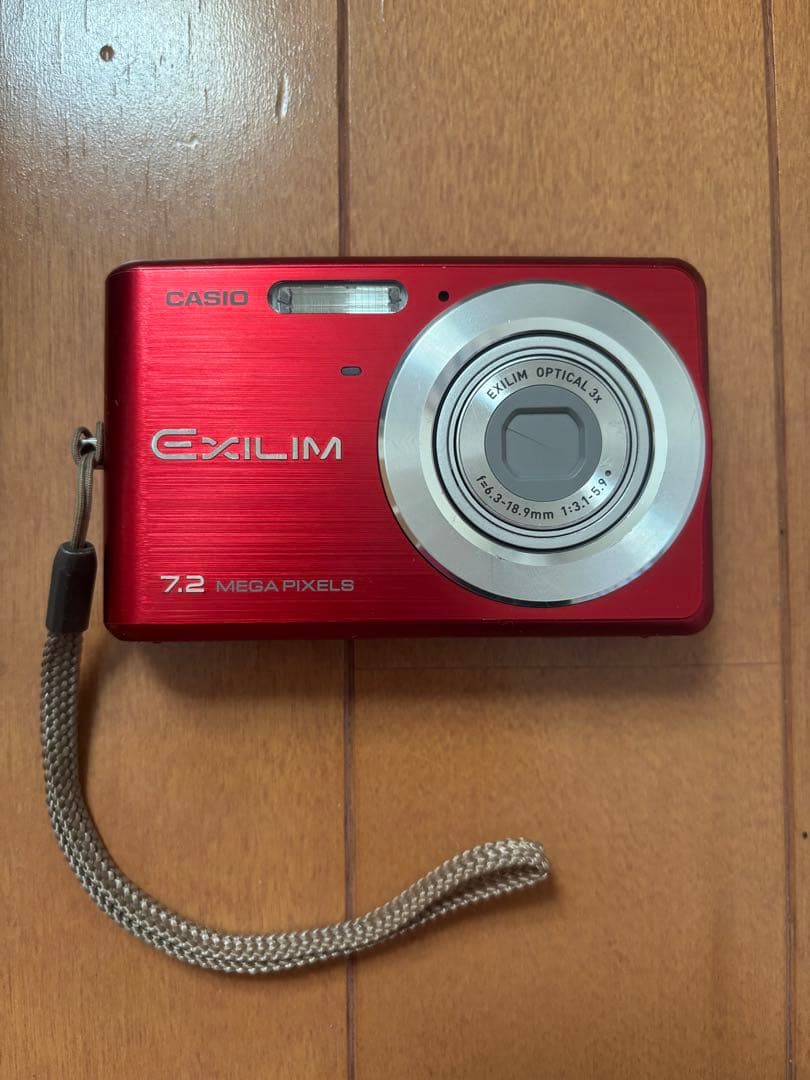 可動品　CASIO EXILIM EX-Z77 デジタルカメラ　SDカード付