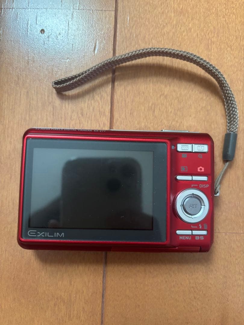 可動品　CASIO EXILIM EX-Z77 デジタルカメラ　SDカード付