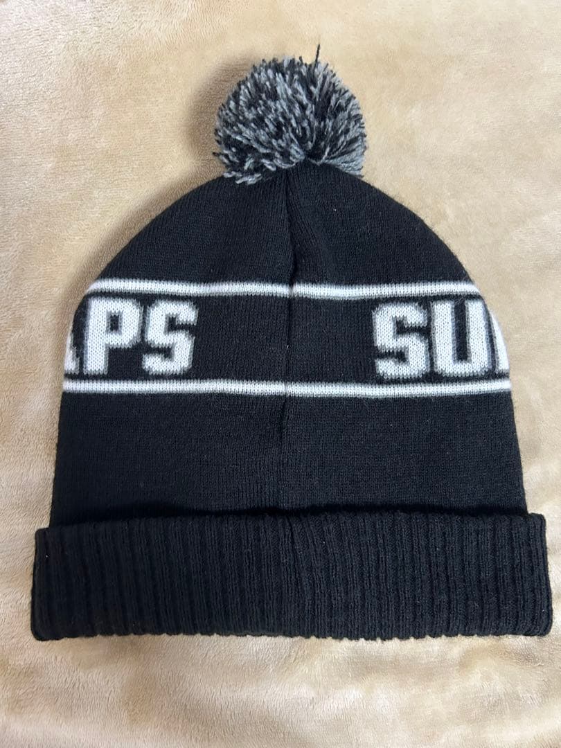 WTAPS x Supreme ニット帽 ポンポン付き